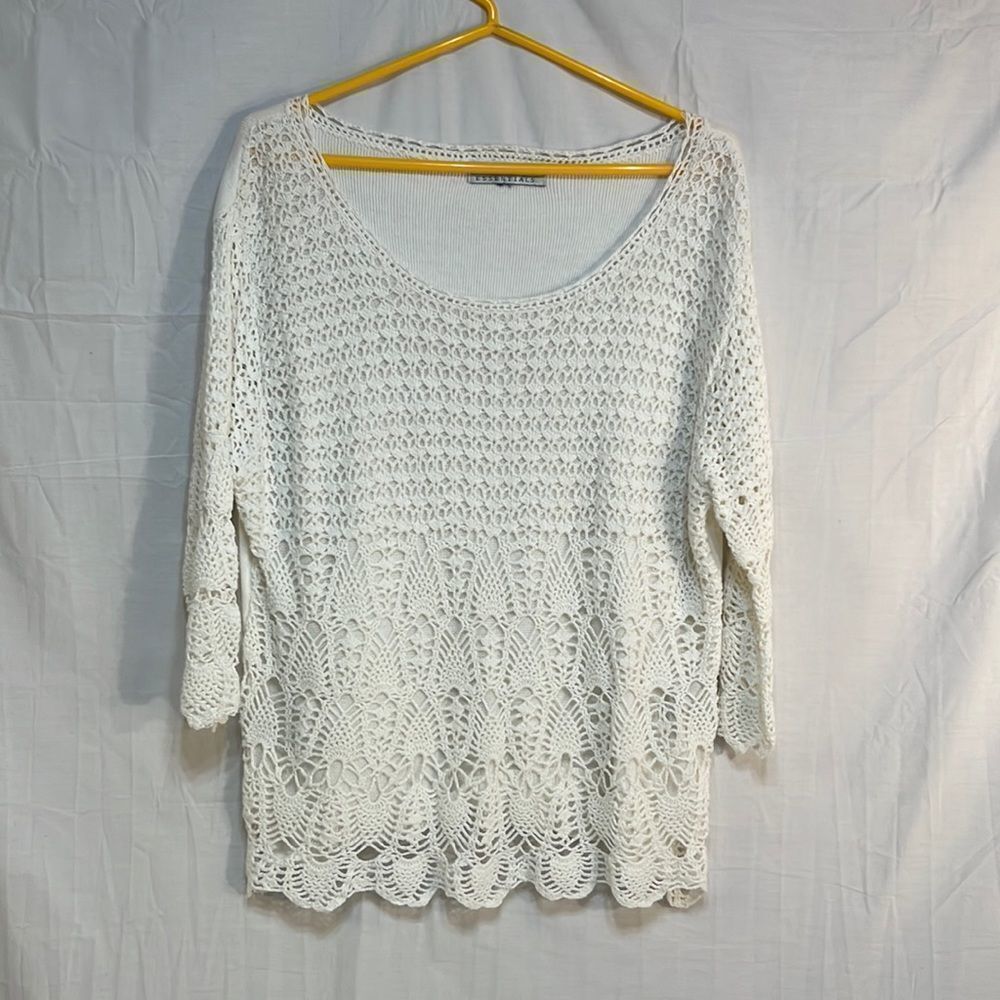 Carolyn Taylor for‎ by design essentials women’s knitted blouse